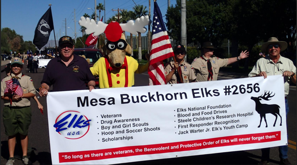 Pack 652 and Troops 653 and 2665 Honor Vets in Mesa Veterans’ Day